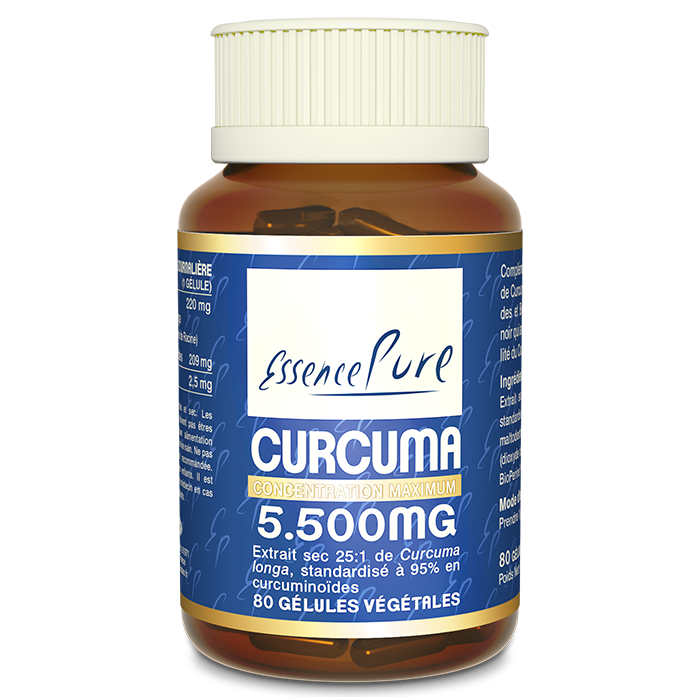 Curcuma 5500 80 gélules Api nature