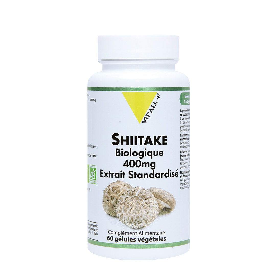 Shiitake Bio 400mg Vit'all+