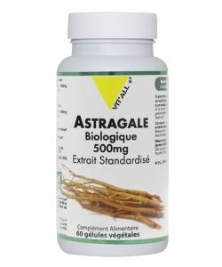 Astragale 500mg 60 gélules vit'all+