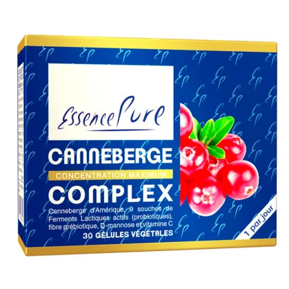Complexe canneberge 30 gélules essence pure