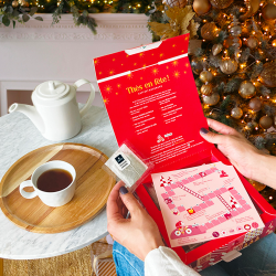 Coffret thès en fêtes bio . La route des comptoirs