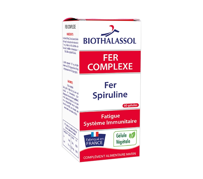 Fer complexe 60 gélules biothalassol