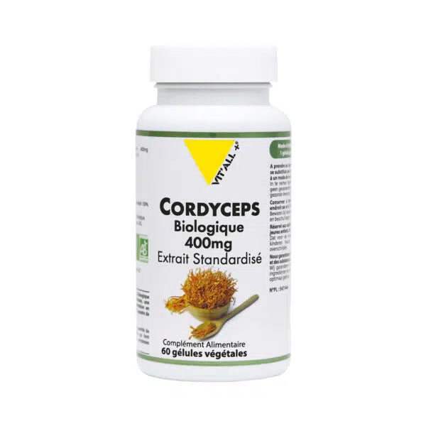 Cordyceps Bio 400mg Vit'all+