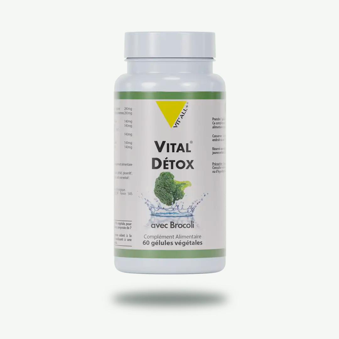 Vital Detox Brocoli 60 gélules Vit'all+