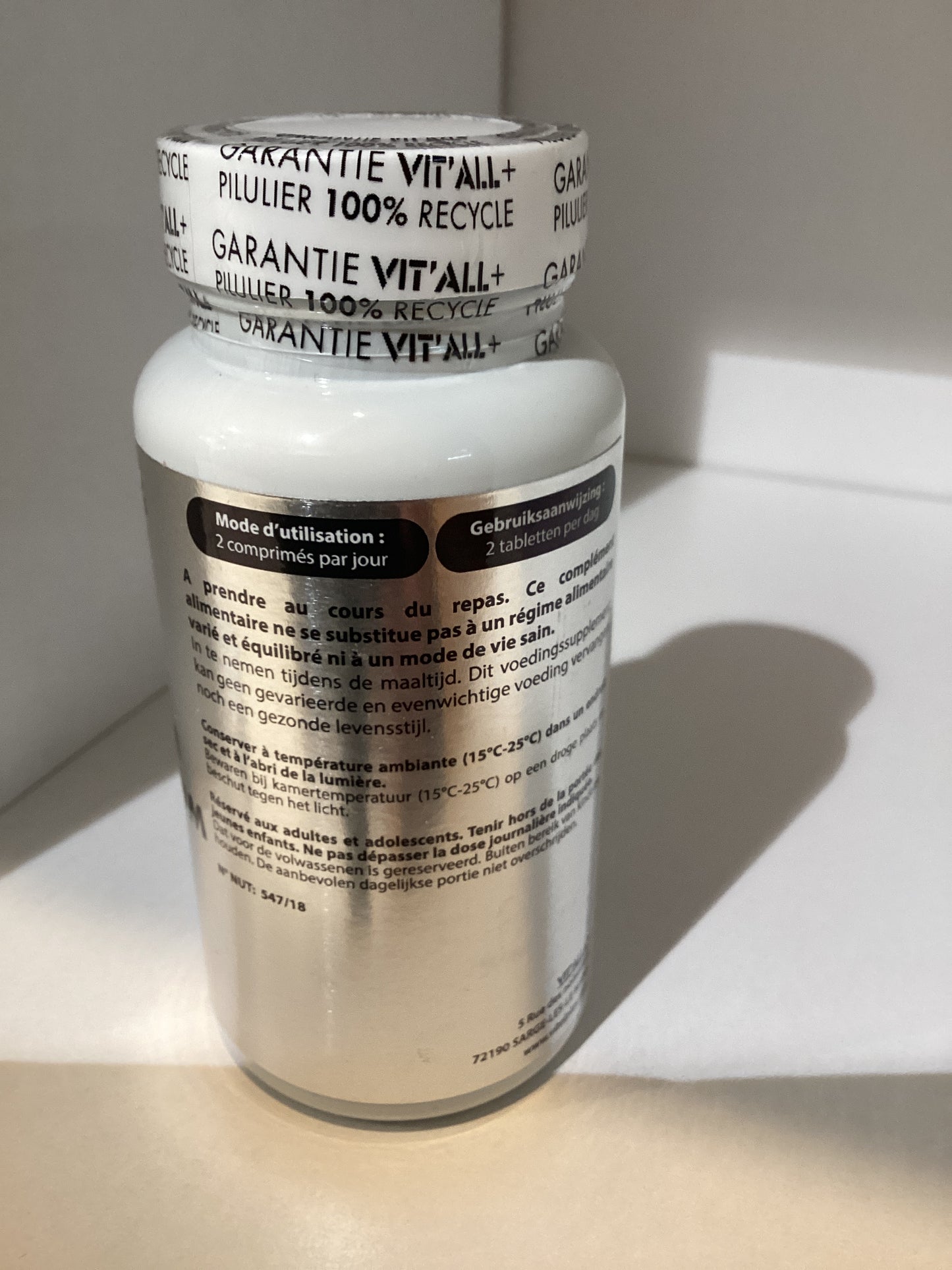 Calcium magnésium zinc D3 Vit'all +3