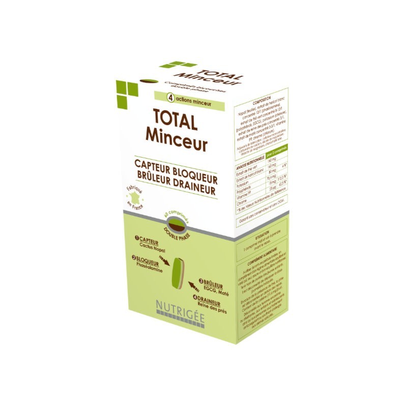 TOTAL MINCEUR Nutrigée 60 comprimés