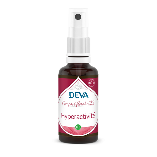 Hyperactivité - Composé Floral Deva n°22 spray 15ml