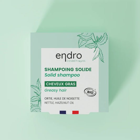 Shampoing solide bio cheveux gras endro