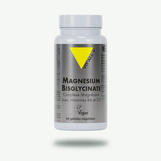 Magnésium Bisglycinate 60 gélules Vit'all+