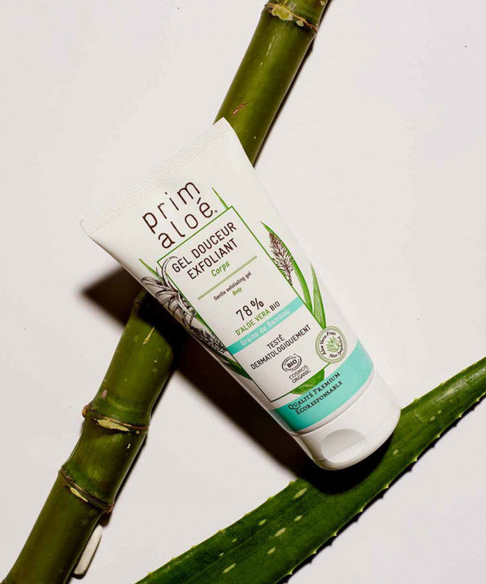 Gel douceur exfoliant corps prim'aloé