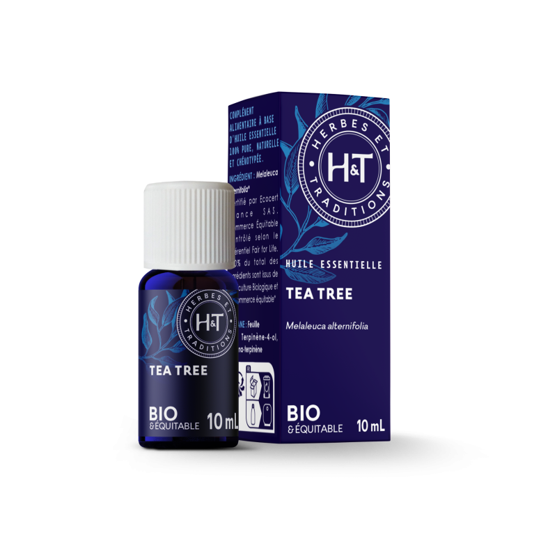 Tea Tree - Huile Essentielle Bio équitable - Herbes et Traditions