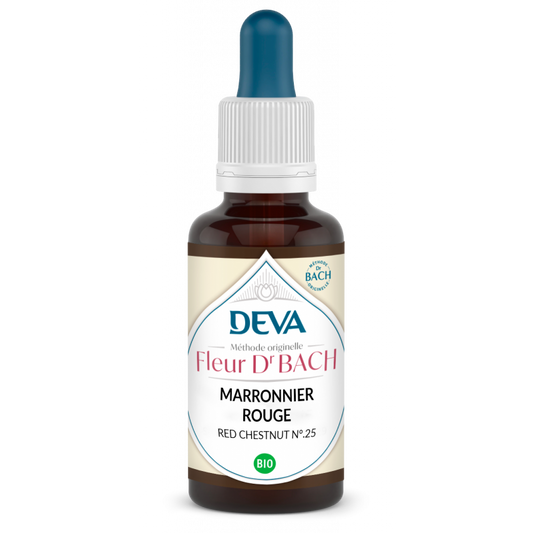 Marronnier Rouge - Red Chestnut - Fleurs de Bach n°25 - Elixir Floral Deva