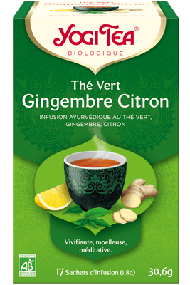 Yogi Tea - Thé Vert Gingembre Citron